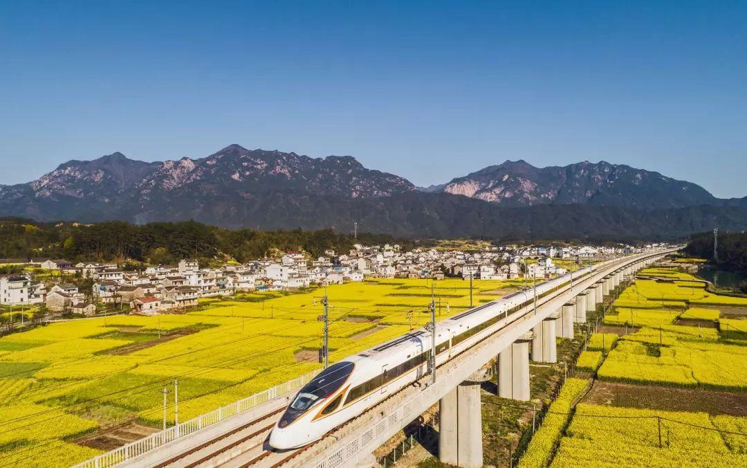 杭黃高鐵、連鹽鐵路年底開通 長三角將擁有18條高鐵線路